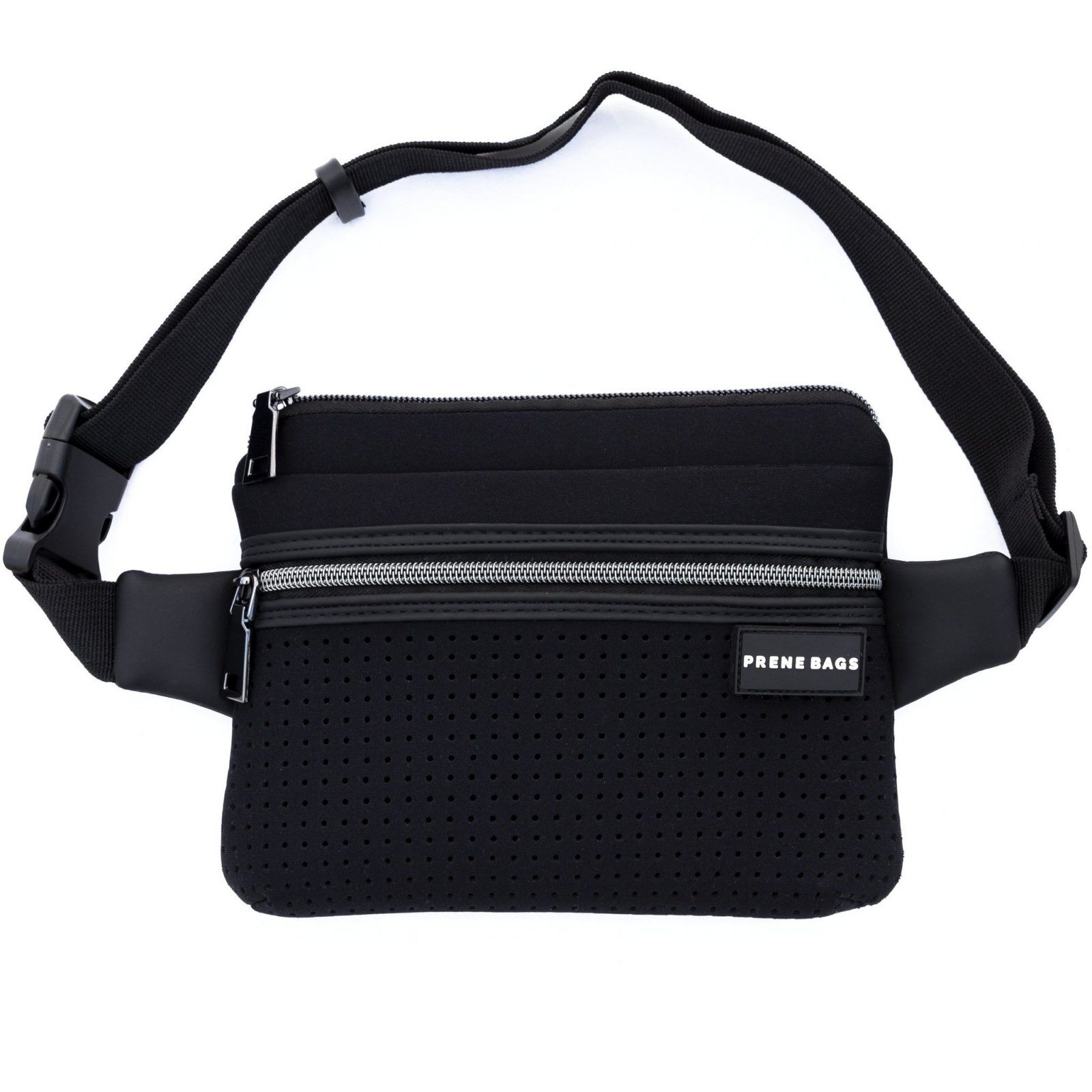 Prene - THE BUM / WAIST/ CHEST BAG BLACK NEOPRENE BAG