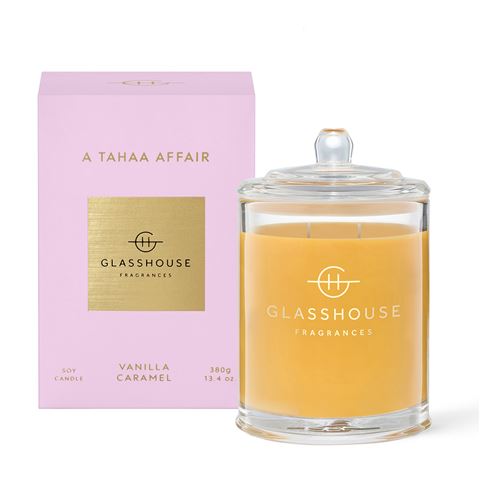 Glasshouse Fragrances 380g Candle - A Tahaa Affair