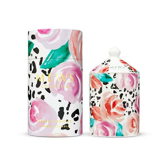 Mews Collective Blush Peonies Large Candle 320g