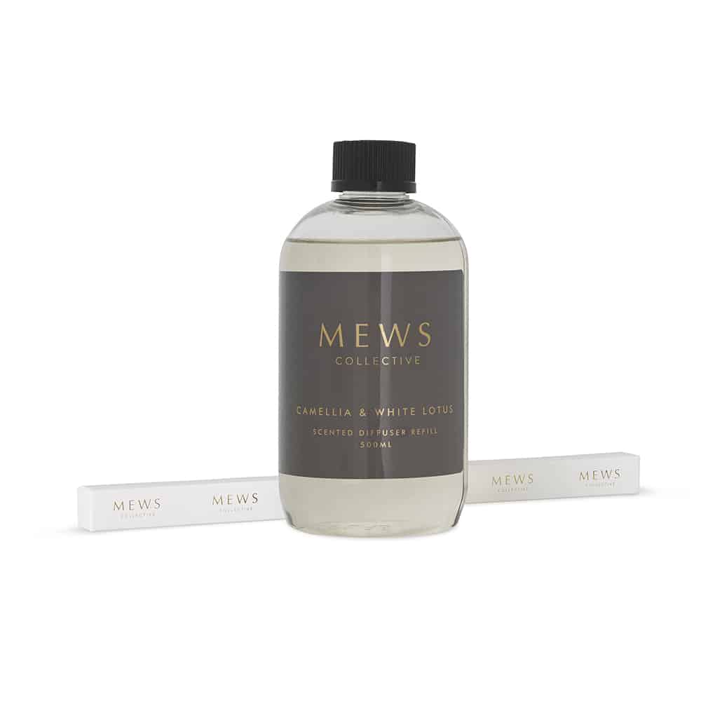 Mews Collective Camellia & White Lotus Diffuser Refill 500ml
