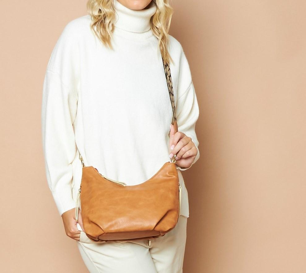 Black Caviar Carey Tan Crossbody Bag - Image 2