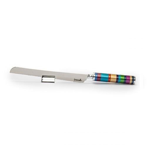 Yair Emanuel Knife + Full Rings - Multicolor