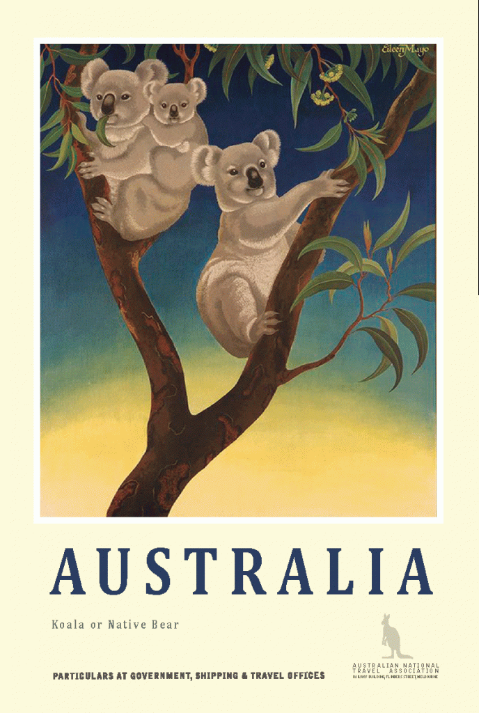 Tea Towel – Vintage Gum Tree