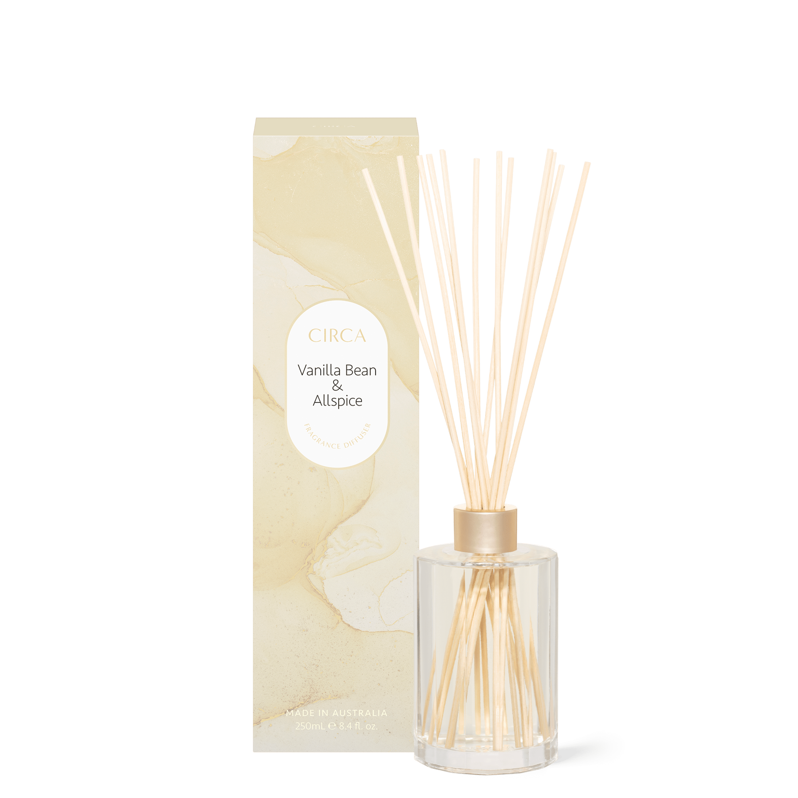 CIRCA 250ml Diffuser - VANILLA BEAN & ALL SPICE