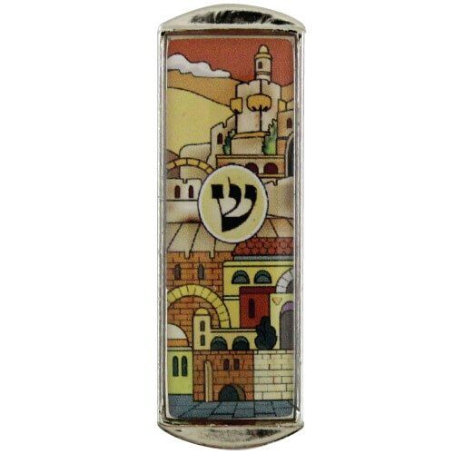 Car Mezuzah - Brown